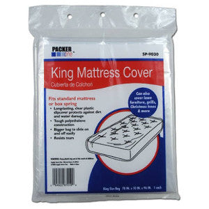 Mattress Cover, Plastic - King