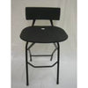 Folding Bar Chair - Black