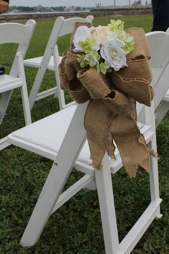 White Resin Garden Folding Chair