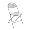 PRE White Fanback Chair