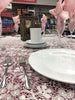 90 Square Ivory Lace Tablecloth