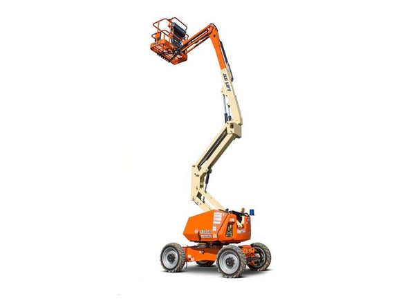 30' Electric Hard Surface Articulating Boom Lift