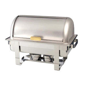 Adcraft 8 Quart Grand Prix Roll Top Chafing Dish