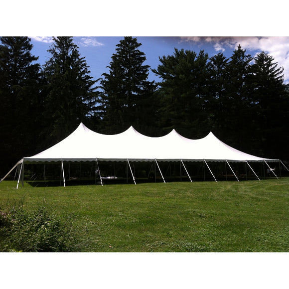 40' x 100' High Peak Pole Tent - Professionally Installed