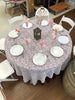 90 Square White Lace Tablecloth