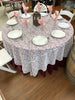 90 Square White Lace Tablecloth